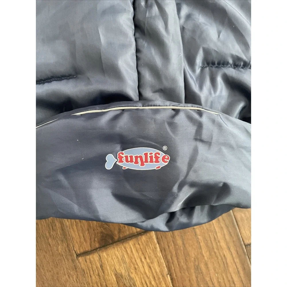 Cozy Toe Stroller Bunting Bag Soft Fleece Lining Weatherproof Blue